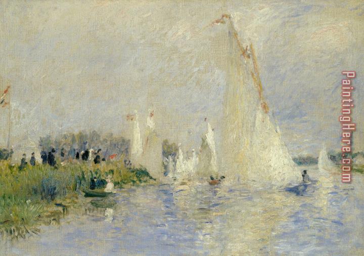 Pierre Auguste Renoir Regatta At Argenteuil